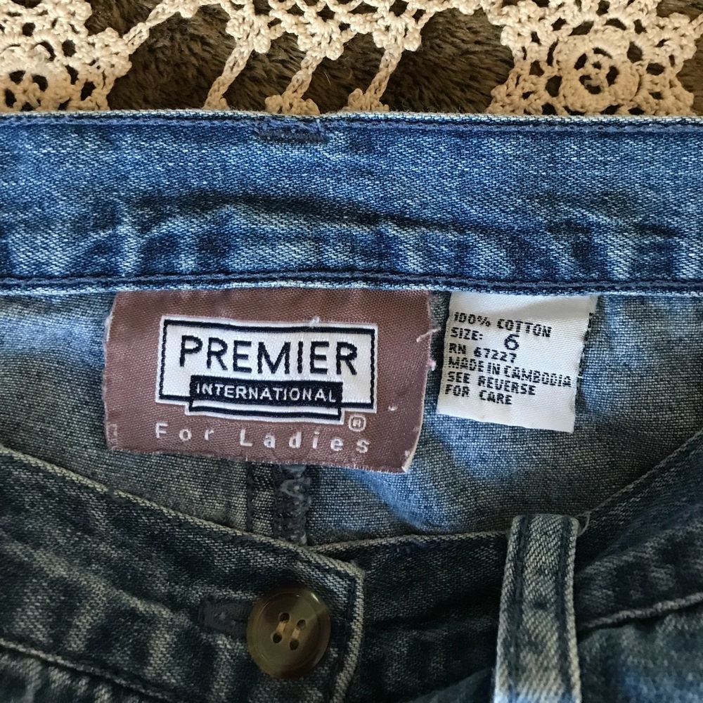 VTG Denim Skirt - Picture 4 of 6